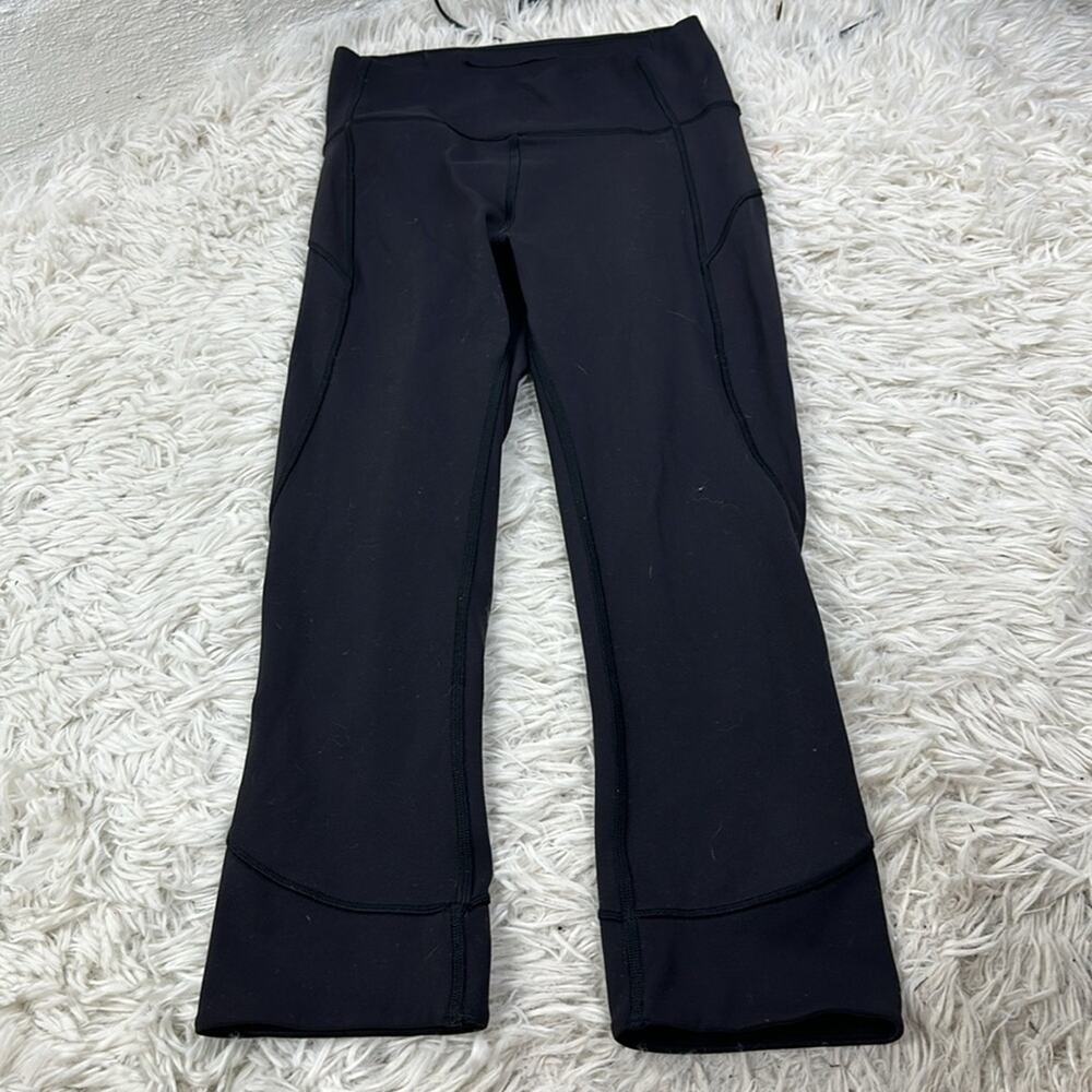 Lululemon In Movement Crop *Everlux 19" Black